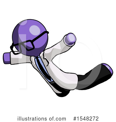 Royalty-Free (RF) Purple Design Mascot Clipart Illustration by Leo Blanchette - Stock Sample #1548272