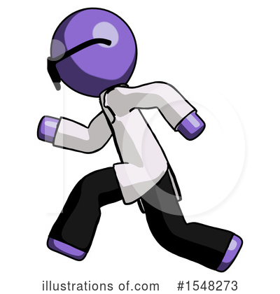 Royalty-Free (RF) Purple Design Mascot Clipart Illustration by Leo Blanchette - Stock Sample #1548273