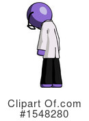 Purple Design Mascot Clipart #1548280 by Leo Blanchette