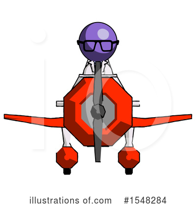 Royalty-Free (RF) Purple Design Mascot Clipart Illustration by Leo Blanchette - Stock Sample #1548284