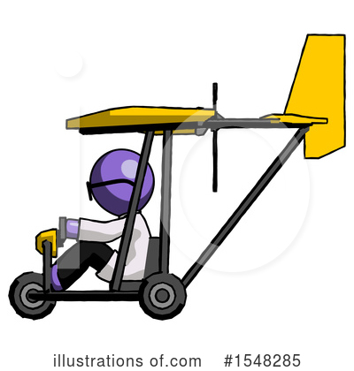 Royalty-Free (RF) Purple Design Mascot Clipart Illustration by Leo Blanchette - Stock Sample #1548285