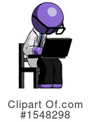 Purple Design Mascot Clipart #1548298 by Leo Blanchette