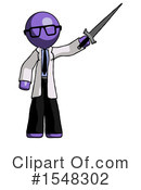 Purple Design Mascot Clipart #1548302 by Leo Blanchette