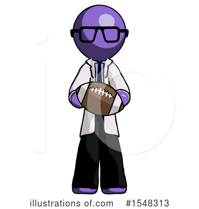 Royalty-Free (RF) Purple Design Mascot Clipart Illustration by Leo Blanchette - Stock Sample #1548313