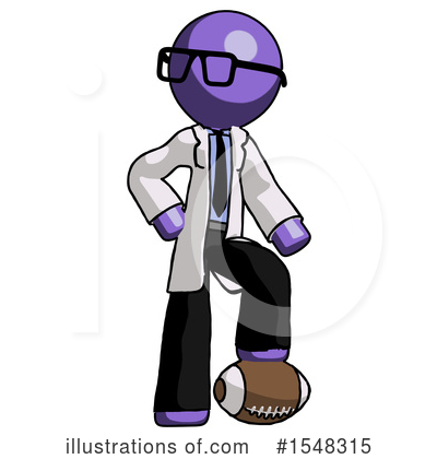 Royalty-Free (RF) Purple Design Mascot Clipart Illustration by Leo Blanchette - Stock Sample #1548315