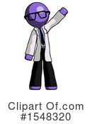 Purple Design Mascot Clipart #1548320 by Leo Blanchette