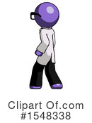 Purple Design Mascot Clipart #1548338 by Leo Blanchette