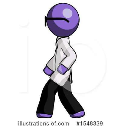Royalty-Free (RF) Purple Design Mascot Clipart Illustration by Leo Blanchette - Stock Sample #1548339