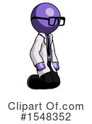 Purple Design Mascot Clipart #1548352 by Leo Blanchette