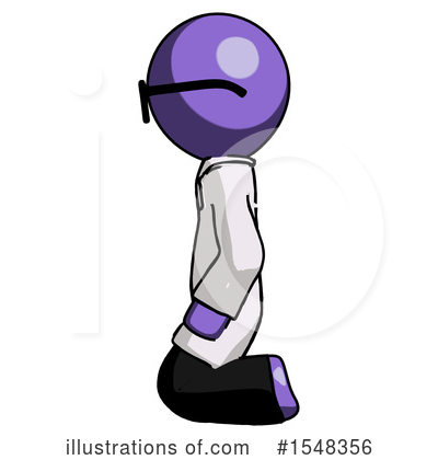 Royalty-Free (RF) Purple Design Mascot Clipart Illustration by Leo Blanchette - Stock Sample #1548356