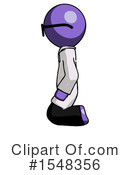 Purple Design Mascot Clipart #1548356 by Leo Blanchette
