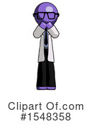Purple Design Mascot Clipart #1548358 by Leo Blanchette