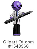 Purple Design Mascot Clipart #1548368 by Leo Blanchette