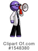 Purple Design Mascot Clipart #1548380 by Leo Blanchette