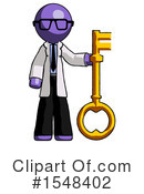 Purple Design Mascot Clipart #1548402 by Leo Blanchette