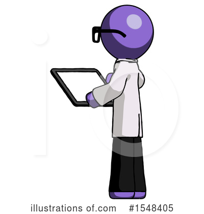 Royalty-Free (RF) Purple Design Mascot Clipart Illustration by Leo Blanchette - Stock Sample #1548405