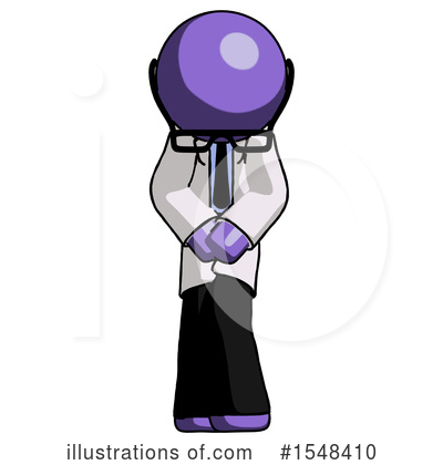 Royalty-Free (RF) Purple Design Mascot Clipart Illustration by Leo Blanchette - Stock Sample #1548410