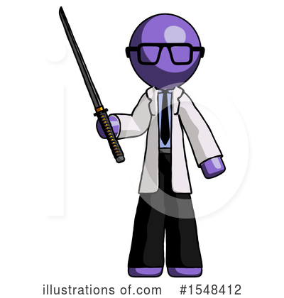 Royalty-Free (RF) Purple Design Mascot Clipart Illustration by Leo Blanchette - Stock Sample #1548412