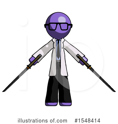 Royalty-Free (RF) Purple Design Mascot Clipart Illustration by Leo Blanchette - Stock Sample #1548414