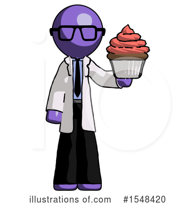 Royalty-Free (RF) Purple Design Mascot Clipart Illustration by Leo Blanchette - Stock Sample #1548420