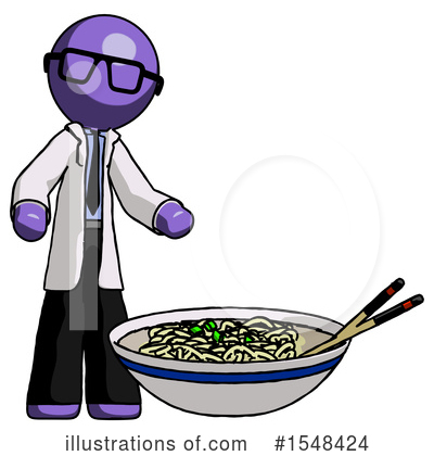 Royalty-Free (RF) Purple Design Mascot Clipart Illustration by Leo Blanchette - Stock Sample #1548424