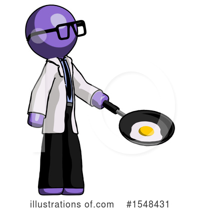 Royalty-Free (RF) Purple Design Mascot Clipart Illustration by Leo Blanchette - Stock Sample #1548431