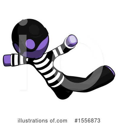 Royalty-Free (RF) Purple Design Mascot Clipart Illustration by Leo Blanchette - Stock Sample #1556873
