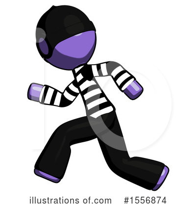 Royalty-Free (RF) Purple Design Mascot Clipart Illustration by Leo Blanchette - Stock Sample #1556874