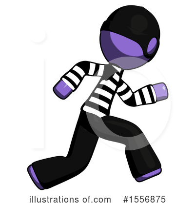 Royalty-Free (RF) Purple Design Mascot Clipart Illustration by Leo Blanchette - Stock Sample #1556875