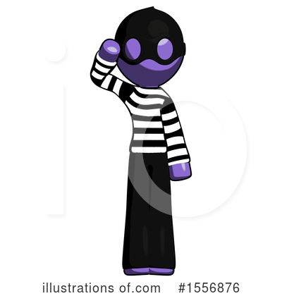 Royalty-Free (RF) Purple Design Mascot Clipart Illustration by Leo Blanchette - Stock Sample #1556876