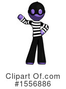 Purple Design Mascot Clipart #1556886 by Leo Blanchette