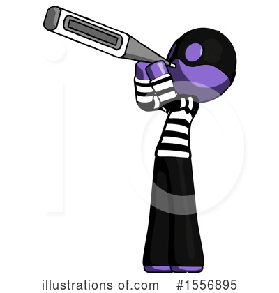 Royalty-Free (RF) Purple Design Mascot Clipart Illustration by Leo Blanchette - Stock Sample #1556895