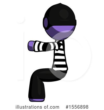 Royalty-Free (RF) Purple Design Mascot Clipart Illustration by Leo Blanchette - Stock Sample #1556898