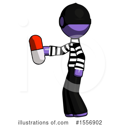 Royalty-Free (RF) Purple Design Mascot Clipart Illustration by Leo Blanchette - Stock Sample #1556902