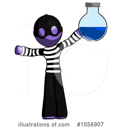 Royalty-Free (RF) Purple Design Mascot Clipart Illustration by Leo Blanchette - Stock Sample #1556907