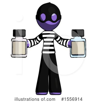 Royalty-Free (RF) Purple Design Mascot Clipart Illustration by Leo Blanchette - Stock Sample #1556914