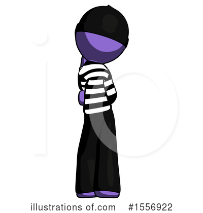 Royalty-Free (RF) Purple Design Mascot Clipart Illustration by Leo Blanchette - Stock Sample #1556922