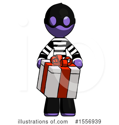 Royalty-Free (RF) Purple Design Mascot Clipart Illustration by Leo Blanchette - Stock Sample #1556939