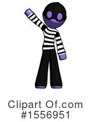 Purple Design Mascot Clipart #1556951 by Leo Blanchette