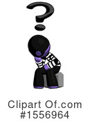 Purple Design Mascot Clipart #1556964 by Leo Blanchette