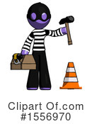 Purple Design Mascot Clipart #1556970 by Leo Blanchette