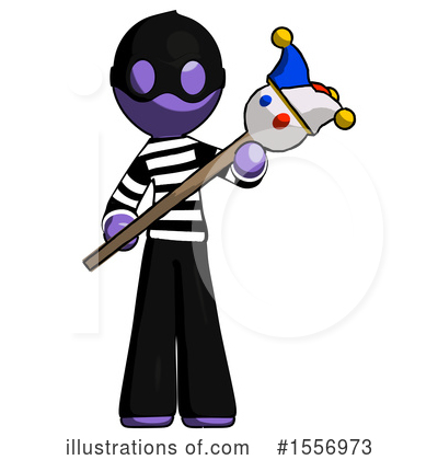 Royalty-Free (RF) Purple Design Mascot Clipart Illustration by Leo Blanchette - Stock Sample #1556973