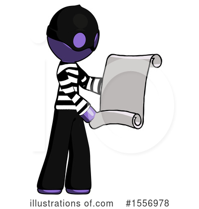 Royalty-Free (RF) Purple Design Mascot Clipart Illustration by Leo Blanchette - Stock Sample #1556978