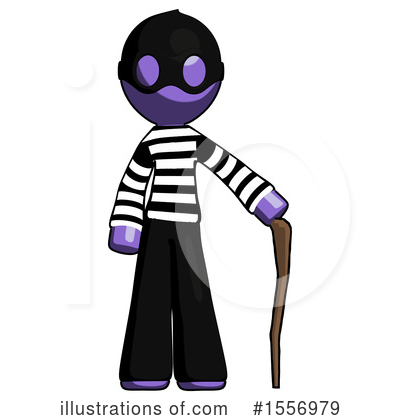 Royalty-Free (RF) Purple Design Mascot Clipart Illustration by Leo Blanchette - Stock Sample #1556979