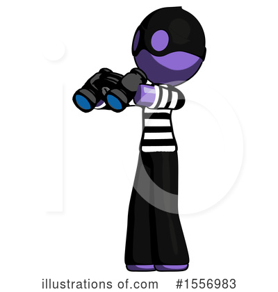 Royalty-Free (RF) Purple Design Mascot Clipart Illustration by Leo Blanchette - Stock Sample #1556983