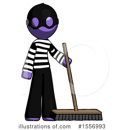 Royalty-Free (RF) Purple Design Mascot Clipart Illustration by Leo Blanchette - Stock Sample #1556993