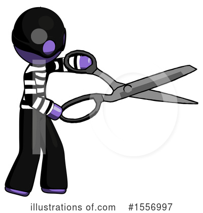 Royalty-Free (RF) Purple Design Mascot Clipart Illustration by Leo Blanchette - Stock Sample #1556997
