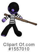 Purple Design Mascot Clipart #1557010 by Leo Blanchette