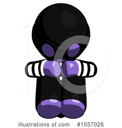 Royalty-Free (RF) Purple Design Mascot Clipart Illustration by Leo Blanchette - Stock Sample #1557026