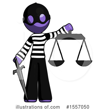 Royalty-Free (RF) Purple Design Mascot Clipart Illustration by Leo Blanchette - Stock Sample #1557050